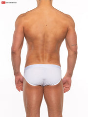 Go Softwear 2971 Men's Super Boost Padded Front Pouch Brief (33% more padding) - White