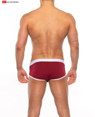 Go Softwear 2021 Men's Cal. Classic Boy Brief - Crimson/White