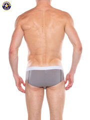 AMERICAN JOCK 8882 Men's Apex 2 ½" Aero Bikini Platinum