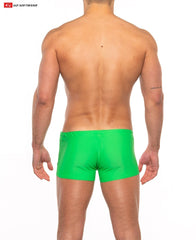 Go Softwear 4538 Men's Priapos Sq-Cut w/C-Ring - Island Green/Flamingo