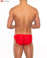 Go Softwear 4501 Men's Sport "Buns" Bikini - Red/Navy