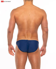 Go Softwear 4501 Men's Sport "Buns" Bikini - Navy/White