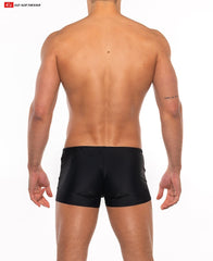 Go Softwear 4538 Men's Priapos Sq-Cut w/C-Ring - Black/White