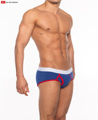 Go Softwear 2021 Men's Cal. Classic Boy Brief - Royal/Red