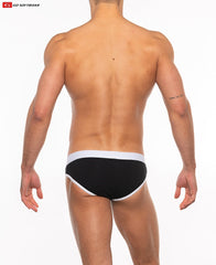Go Softwear 2011 Herren Cal. Classic Low-Rise Slip - Schwarz/Weiß