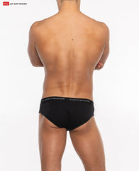 Go Softwear 2011B Men's Cal. Classic Lo Rise Brief - Black