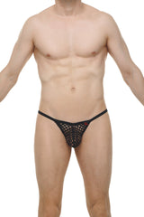 PetitQ G-String Chely Mesh Schwarz