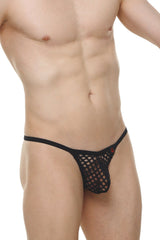 PetitQ G-String Chely Mesh Schwarz