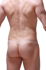PetitQ G-String Cocksak Mesh White