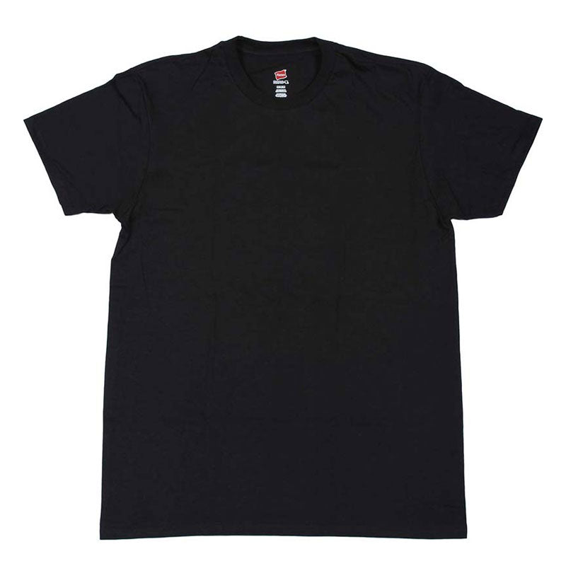 Hanes Nano Light &amp; Soft Kurzarm-T-Shirt Schwarz 4980 Größe XL