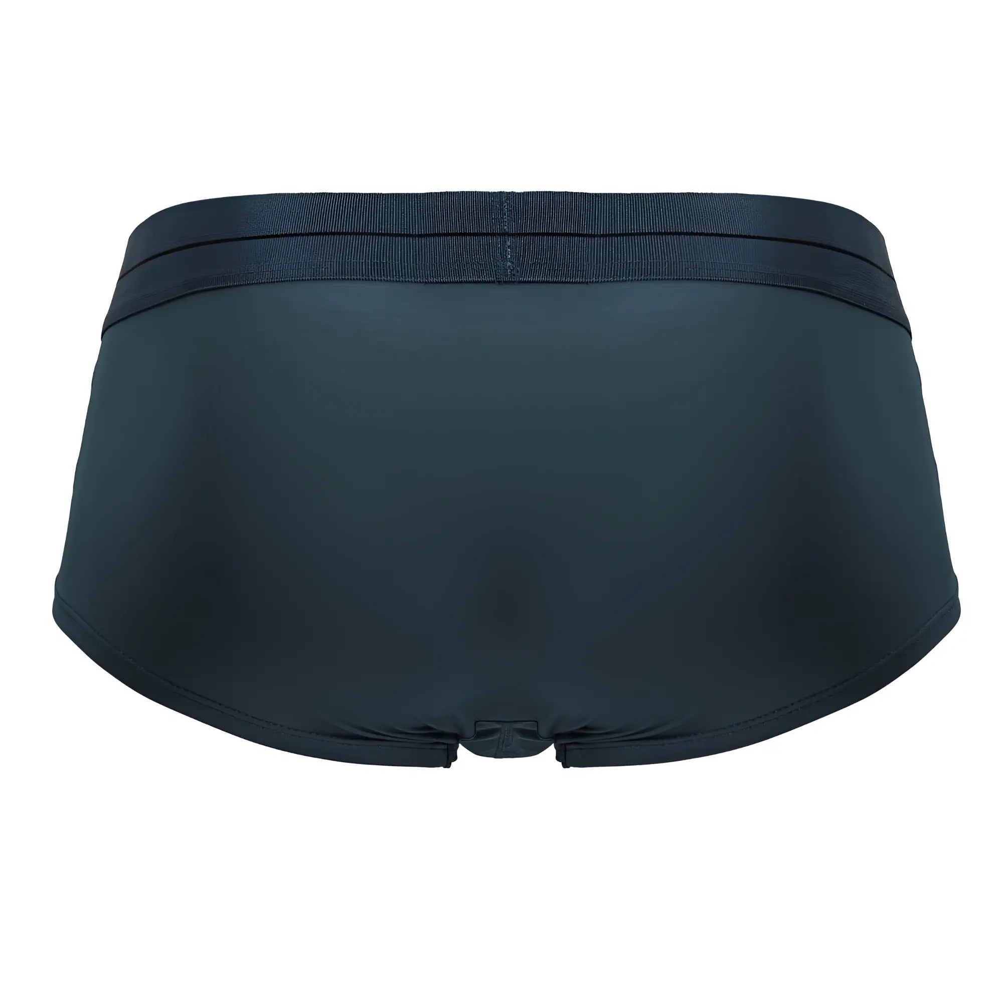 Black hawaai 41961 microfiber briefs with smooth stretchy fabric and elastic waistband in green color