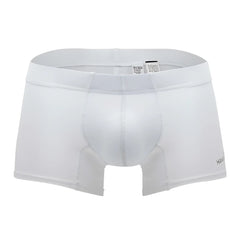 White men’s microfiber boxer briefs hawai 42222 with smooth form-fitting design and subtle stitching details