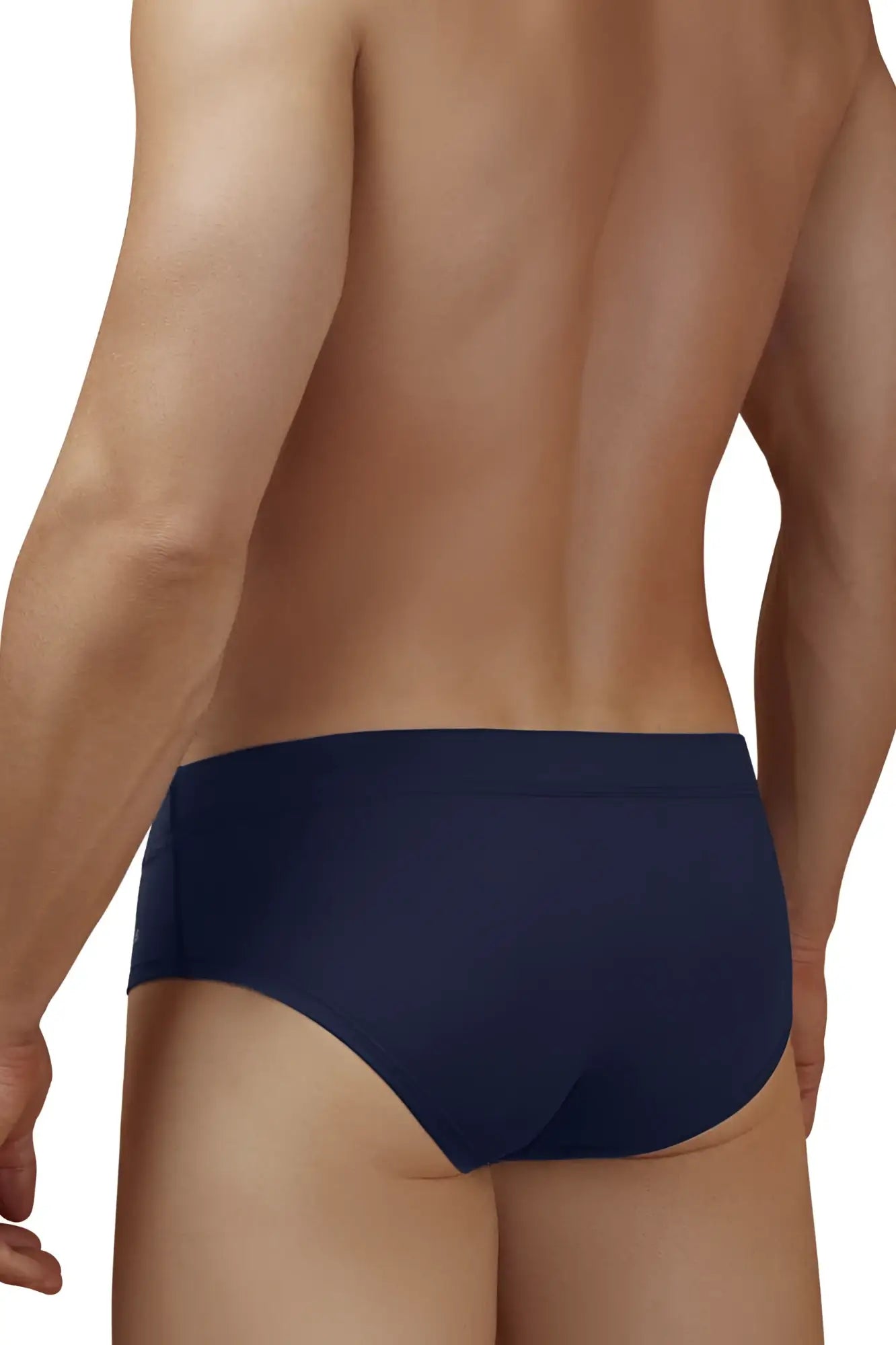 Navy blue hawai 42241 microfiber briefs showcasing dark blue color and breathable fabric for comfortable wear