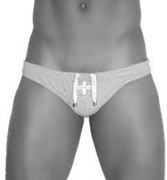 Icker Sea Lifeguard Jock Brief Jock Strap Swimwear Green COB-13-09