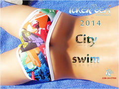 Icker Sea City Mini Bikini Swimwear COB-14-CTT03