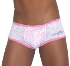 Icker Sea Devoured Boxer Brief Underwear Pink/White COI-13-08
