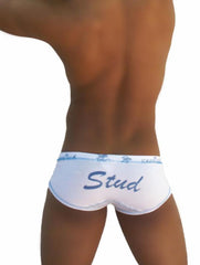 Icker Sea Stud Brief Underwear White/Blue COI-13-11