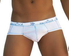 Icker Sea Stud Brief Underwear White/Blue COI-13-11