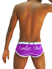 Icker Sea Smile Me Brief Underwear Purple COI-13-14