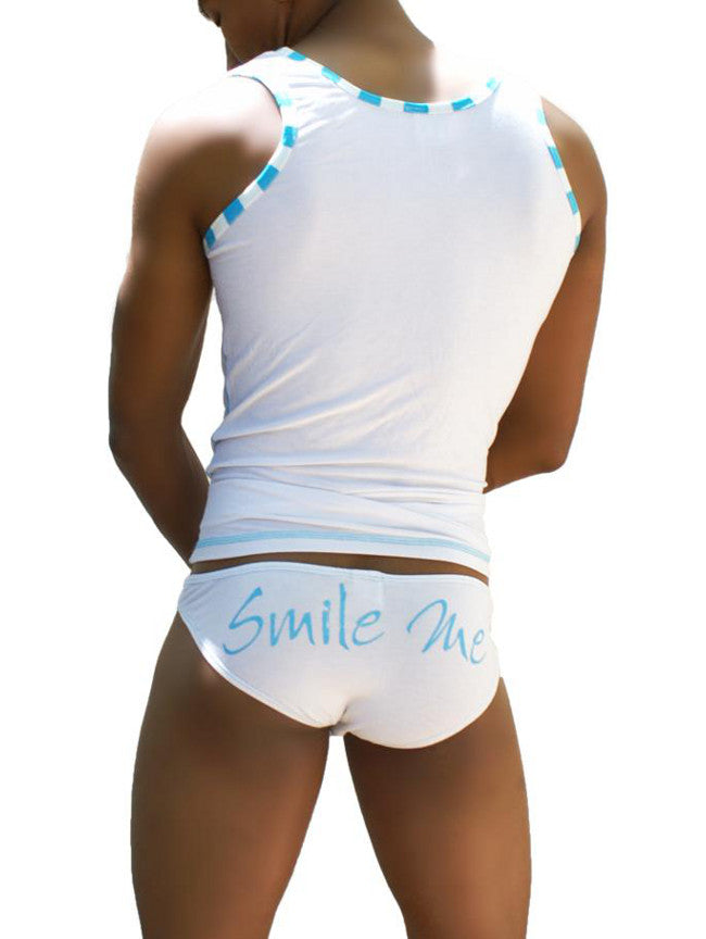 Icker Sea Smile Me Slip Bikini Underwear White COI-13-16