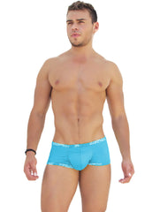 Icker Sea Logo Trim Low Boxer Brief Underwear Blue COI-14-BLUE-05