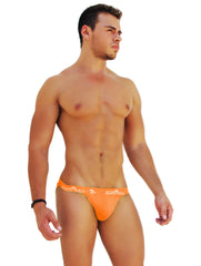 Icker Sea Logo Trim Microslip Bikini Underwear Orange COI-14-ORANGE-01