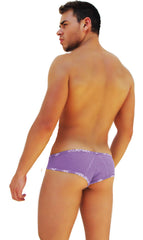 Icker Sea Logo Trim Mini Bikini Underwear Purple COI-14-PURPLE-04