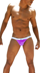 Icker Sea Smile Me Microslip Bikini Underwear Purple COI-16-25