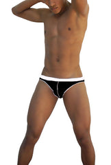 Icker Sea Stud Slip Bikini Underwear Black/White COI-16-33BW