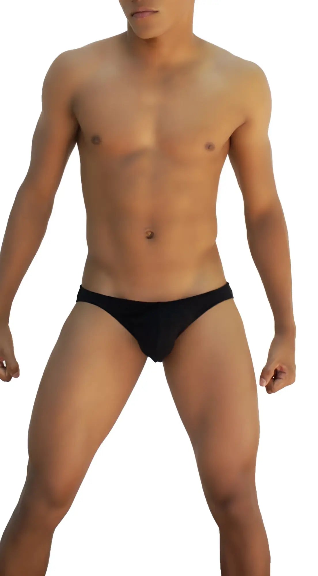 Icker Sea Smile Me Slip bikini underwear black with snug form-fitting design for comfortable everyday wear
