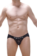 Jockstrap Bizas Dentelle Noir