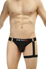 PetitQ Jockstrap Prenay Net Black