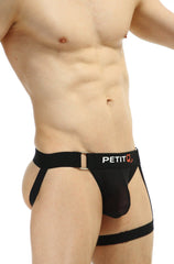 PetitQ Jockstrap Prenay Net Black