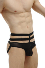 PetitQ Jockstrap Bassan Net Black