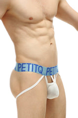 PetitQ Jockstring Aissey Organic Bamboo White