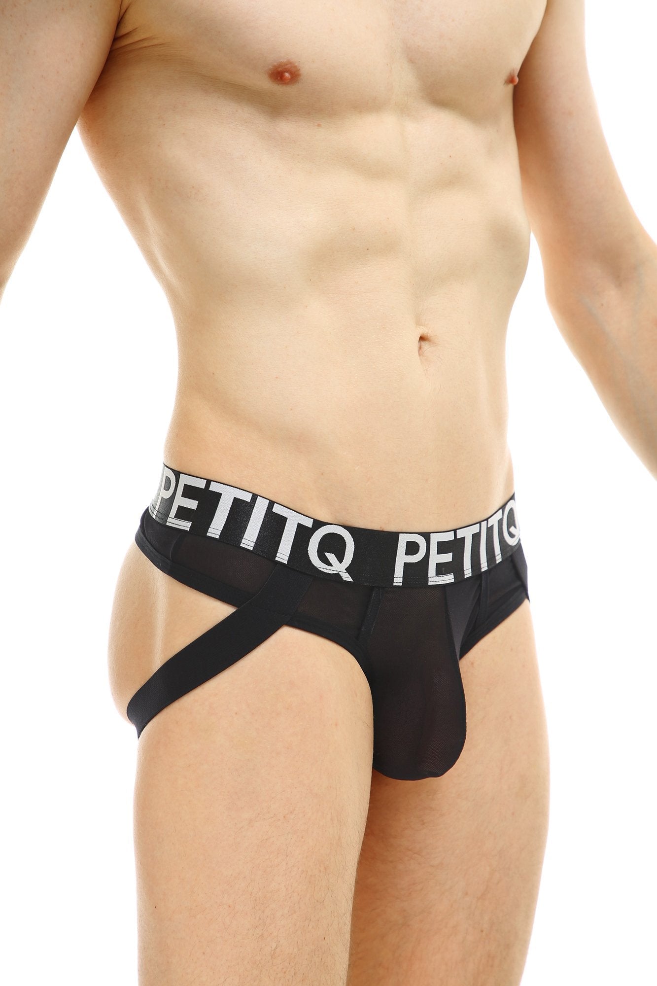 PetitQ JockThong Net Black