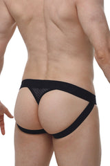 PetitQ Jockstring Macra Black