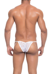 Joe Snyder MaxiBulge Kini Underwear Lace White MBUL-04 Size One Size