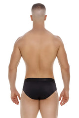 Black jor 2047 element briefs with a smooth form fitting design ideal for comfortable daily wear
