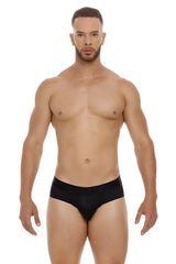 Black jor 2047 element briefs with a smooth form-fitting design and comfortable supportive material