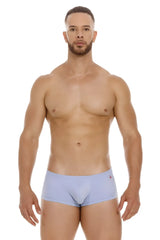 Jor 2069 orion trunks sky blue light blue form-fitting men’s briefs with subtle red logo on waistband
