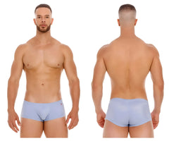 Jor 2069 orion trunks sky blue seamless briefs with subtle textured finish and small logo on left hip