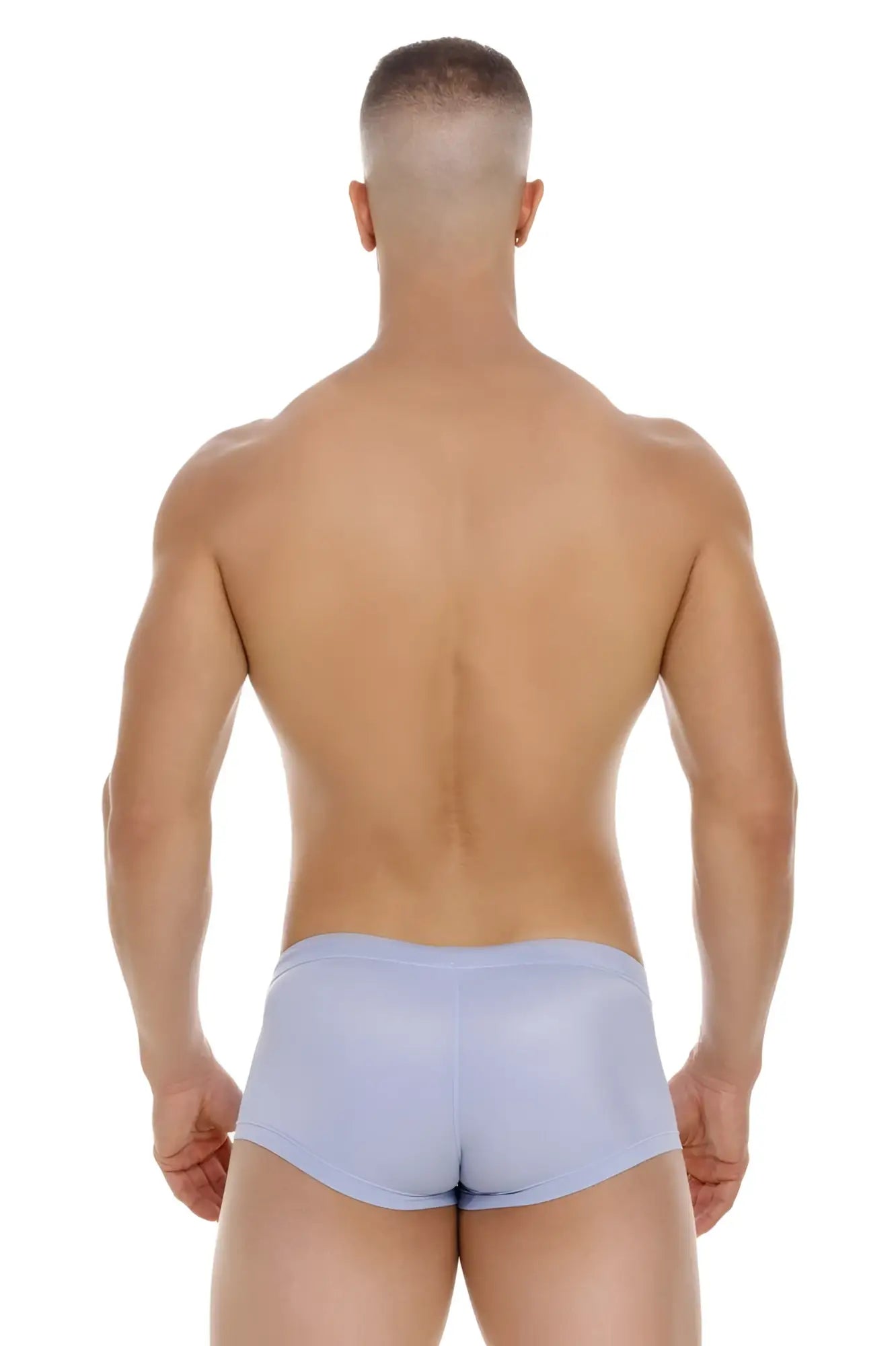 Light blue sheer men’s briefs jor 2069 orion trunks color sky blue made from translucent fabric