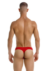 Red jor 2153 magnus thong underwear in form-fitting design made for comfortable everyday wear