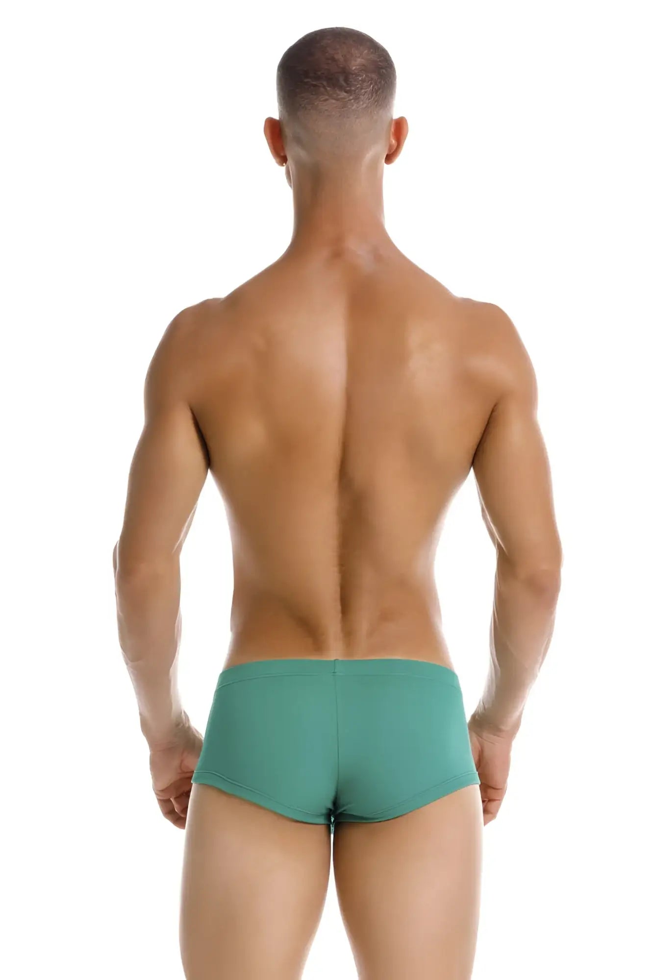 Teal-colored JOR 2166 Nova trunks featuring smooth, form-fitting fabric design for comfortable wear