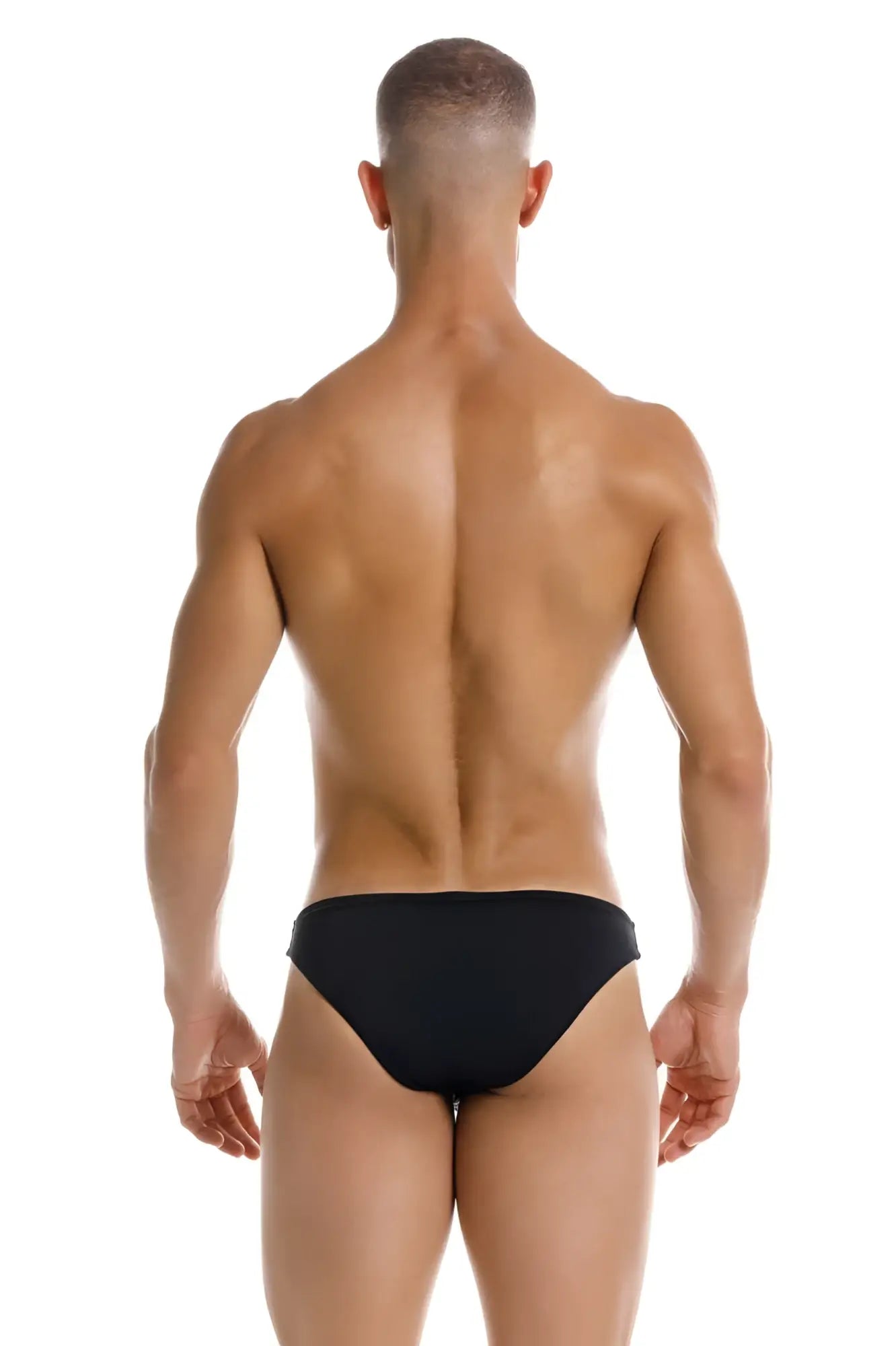 Black JOR 2191 travel swim bikini briefs made of comfortable material for swimming and beachwear