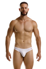 White briefs jor 2241 origin briefs in white with a subtle red star logo on the waistband for comfortable wear