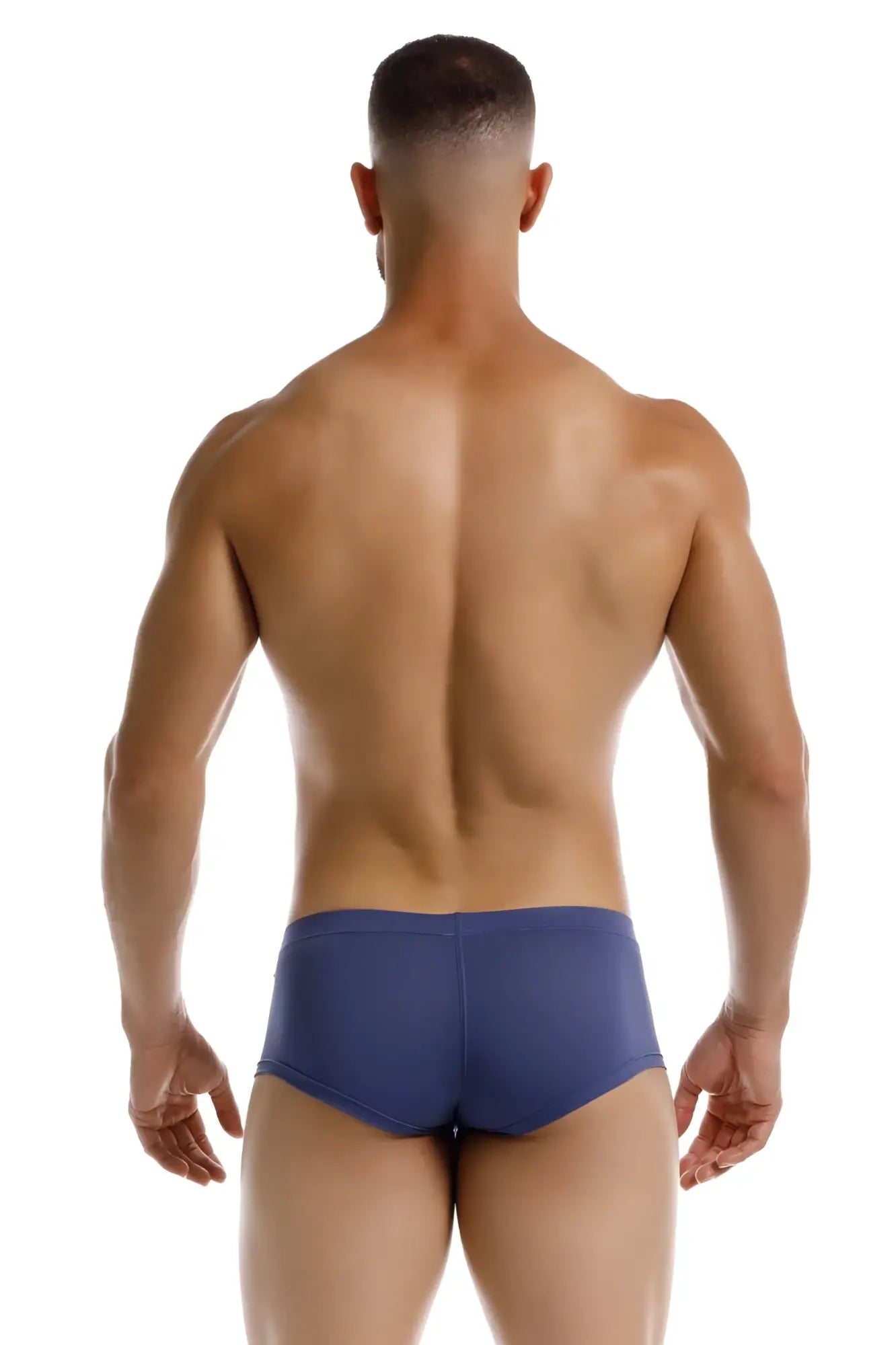 Blue jor 2246 cosmo trunks athletic briefs made of soft breathable fabric shown from the front view