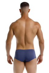 Blue jor 2246 cosmo trunks athletic briefs made of soft breathable fabric shown from the front view