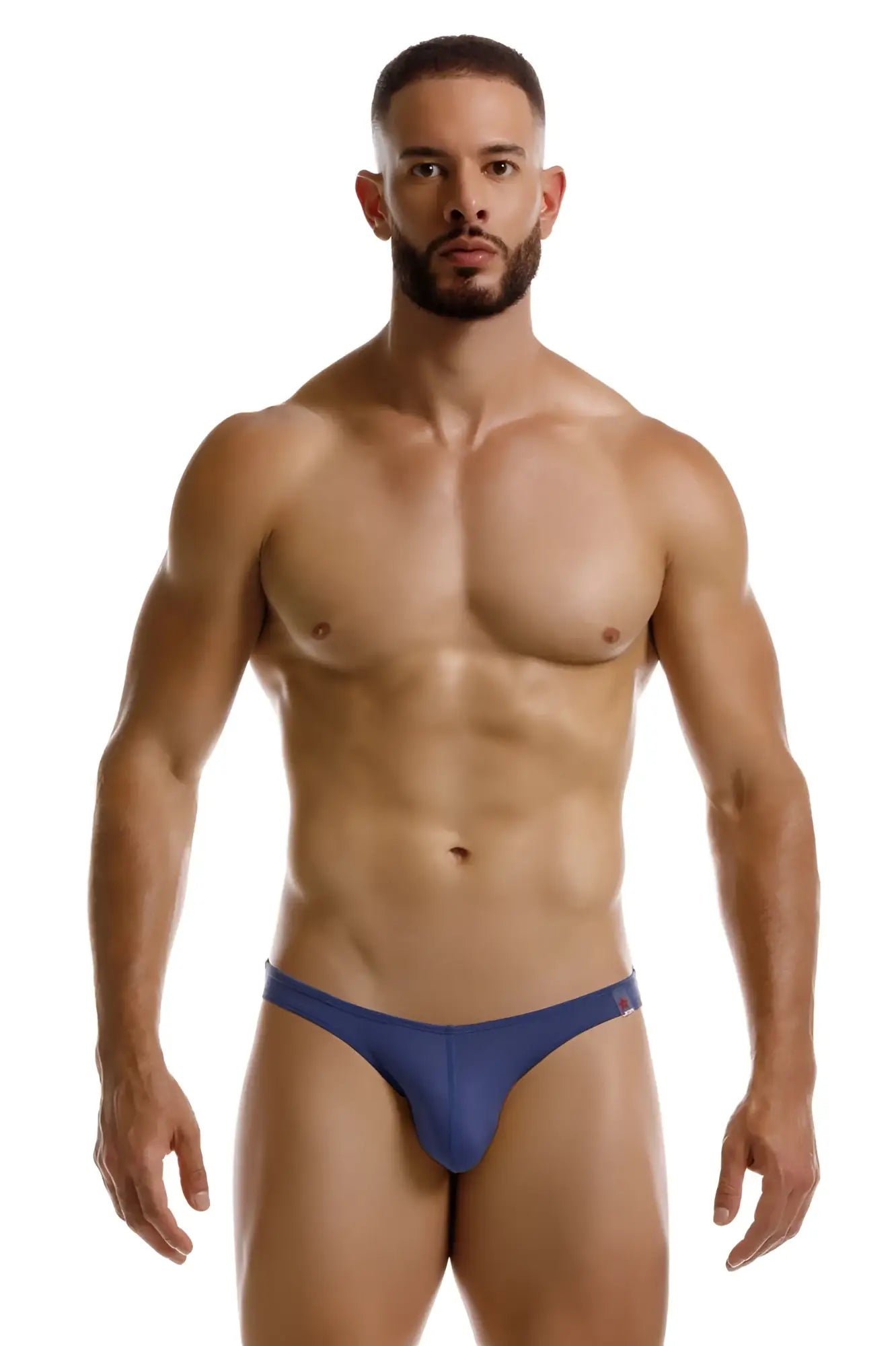 Blue jor 2247 cosmo bikini men’s briefs with a smooth form-fitting design in vibrant blue color